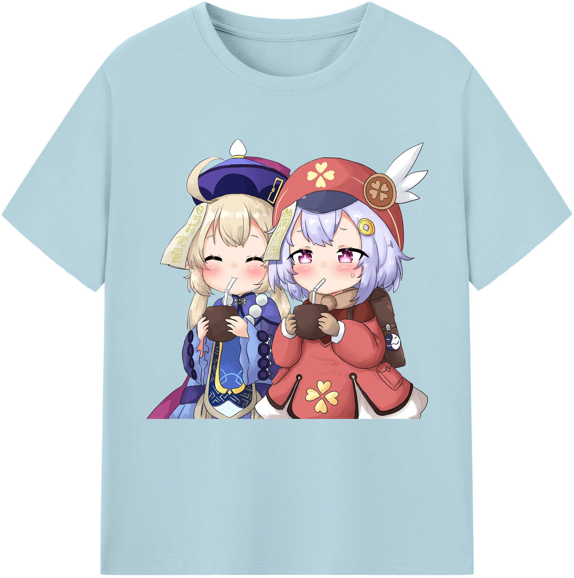 げんし神 七七 なな  genshin Nana 綿100％半袖Tシャツ（フロントプリント）